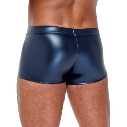 NEK Boxer avec zip Andio Bleu métallisé
